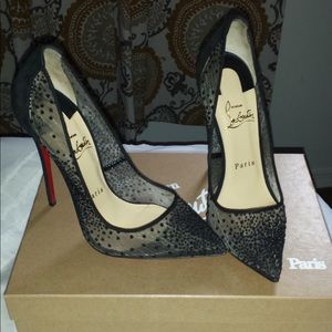 louboutin black heels